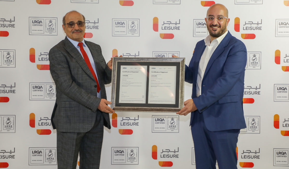 LEISURE achieves ISO certifications for Quality and Occupational Health Safety Management